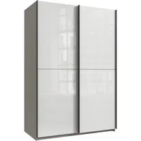 WIMEX Schiebetürenschrank Mugano 135 x 198 x 65 cm Schwarz