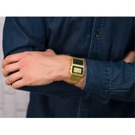 Casio Databank Digital Quarz Edelstahl beschichtet DBC-611G-1D