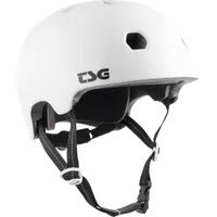 TSG Meta Helm Solid Stunt-Scooter Skate Color weiss S/M