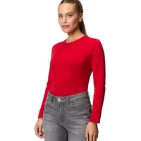 Zero Damen Shirt aus Bio Baumwolle Savvy Red,34 -