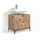 livinity® Waschbeckenunterschrank 2 Auszüge 70 x 63 x 45,1 cm Braun