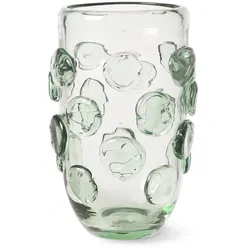 Ferm Living - Lump Vase, H 25 cm x Ø 17 cm, klar (recycelt)