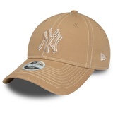 New Era 9Twenty Damen Cap - Washed New York Yankees Camel