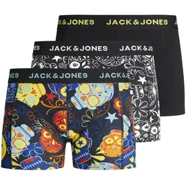 Jack & Jones Junior 3er-Pack Trunks in Black | 140