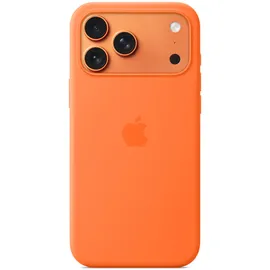 Apple iPhone 17 Pro Max Silikon Case mit MagSafe Orange