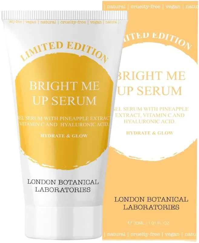 London botanical loboratories Grenzüberschreitende Ausgabe Hellen mich auf Serum - Feuchte & Glanz 30 ml Unisex