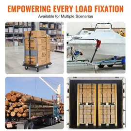 Vevor Spanngurte 4er-Set 0,025 x 4,6 m 998 kg