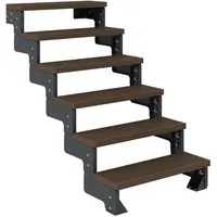 DOLLE Außentreppe Gardentop 6 Stufen 100 cm ohne Geländer