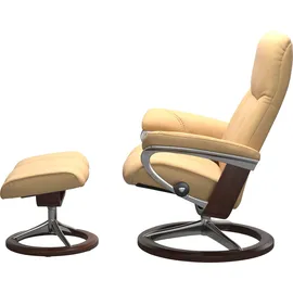 Stressless Stressless® Relaxsessel »Consul«, mit Signature Base, Größe S, Gestell Braun gelb,