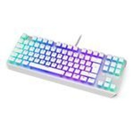 endorfy Thock TKL Pudding, Onyx White, PBT, LEDs RGB, Kailh RED, USB, DE (EY5D013)