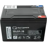 Quality Batteries Ersatzakku für LC-CA1215P1 12V 15Ah AGM Batterie zyklenfest