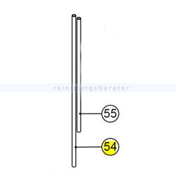 Numatic 391504 Nylonschlauch für TRO Außendurchmesser 8 mm, Innendurchmesser 6 mm x 800 mm