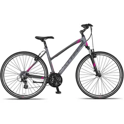 ALTEC Crossbike 28 Zoll Legarda Lady, grau-pink 28