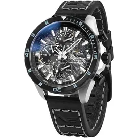 Vostok Europe Uhr 6S10-320E693 schwarz - Ceres Asteroid / 6S10-320E693-20ATM Körperpflege und Gesundheit