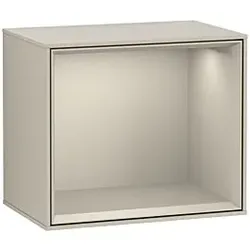 Villeroy und Boch Finion Regalmodul F580HHHH 41,8x35,6x27cm, Regal Sand Matt, Sand Matt Lacquer