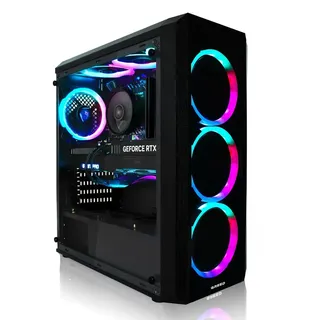 Greed MK2 Gaming-PC AMD Ryzen 7 5700X 4,7 GHz 32 GB RAM 1 TB SSD Nvidia Geforce RTX 3060 Win 11 Pro