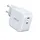 CHOETECH Schnellladegerät 2x USB Typ C Power Delivery 40W 3A Weiß