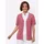 Classic Basics Strickjacke in Rot-Weißen-Meliert 46