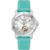 BULOVA 96L325 Damenuhr Marine Star Automatik 35mm 10ATM