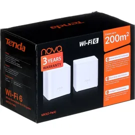 Tenda Nova MX3 International 1733 Mbit/s weiß