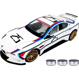 Jamara 402621 - 3.0 CSL Hommage R Diecast weiß 1:24