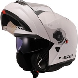 LS2 FF908 Strobe II Gloss White, M