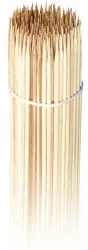 NATURESTAR® Bio Holz-Spieße mit Profi-Langspitze 38908 , 1 Packung = 1000 Stück, Länge: 300 mm