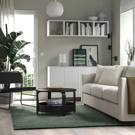 IKEA STOENSE Teppich Kurzflor mittelgrau