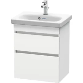 Duravit Waschtischunterschrank 2 Schubkästen 50 x 61 x 36,8 cm Grau/Weiß Matt