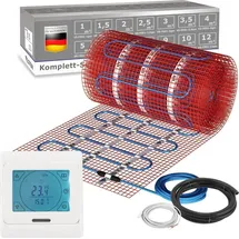 VILSTEIN Elektrische Fußbodenheizung 150W/m2 12m2 24m