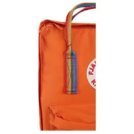 Fjällräven Kanken Rainbow 16 l burnt orange/rainbow pattern