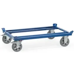 fetra Paletten-Fahrgestell 22809 - Ladefläche 810x610mm Elastic-Reifen