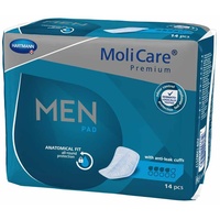 MoliCare Premium Men Pad 4 Tropfen, 168 Stück