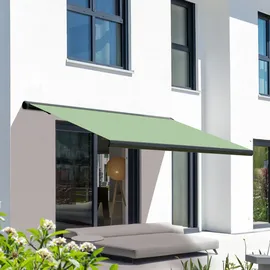 Eclipse Vollkassettenmarkise 3,5 x 3 m grau