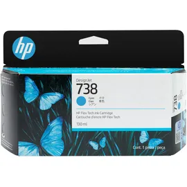 HP 738 cyan (498N5A)