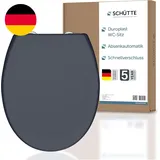 Schütte Wc-Sitz Mit Absenkautomatik, Abnehmbarer Klodeckel Aus Bruchsicherem Dur