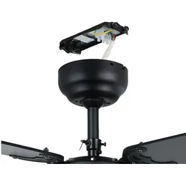 EGLO Fortaleza 106,6 cm Deckenventilator Schwarz