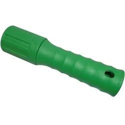UNGER VisaVersa Griff, Griff für Fensterwischer, Farbe: Grün