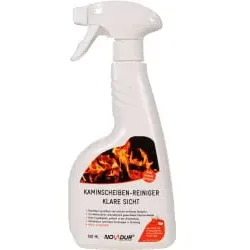 NOVADUR Kaminscheibenreiniger Klare Sicht  080.6211 , 500 ml - Sprühflasche