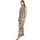 Cartoon Overall mit Muster braun, 40