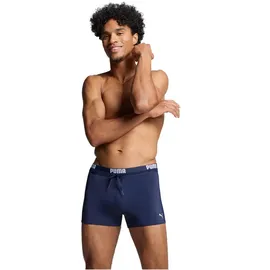 Puma Logo Badehose Boxer Navy XS