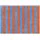 CAWÖ Bold Streifen Handtuch 50 x 100 cm blau/orange