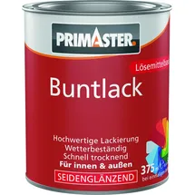 Primaster Buntlack lichtgrau seidenmatt 0,375 l