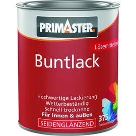 Primaster Buntlack lichtgrau seidenmatt 0,375 l