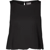 Vera Mont T-Shirt Glitzer-Look Schwarz M