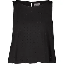 Vera Mont T-Shirt Glitzer-Look Schwarz M