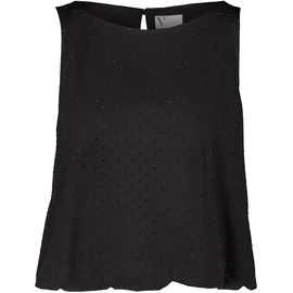 Vera Mont T-Shirt Glitzer-Look Schwarz M