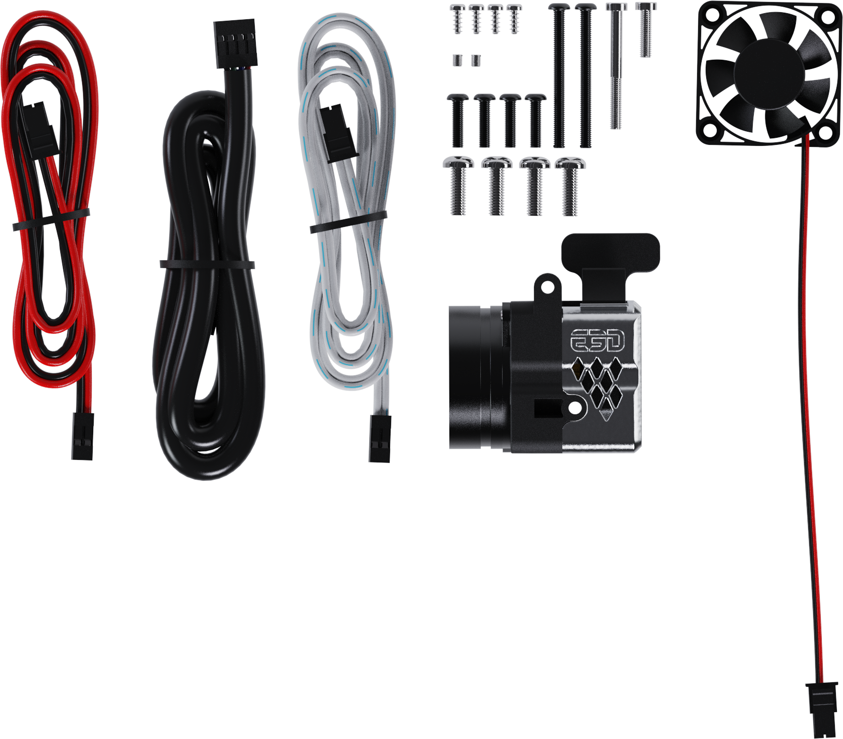 E3D RevoTM Roto, Hotside Kit: Starter, Voltage: 24V, Temperature Sensor: Keine