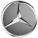 Mercedes-Benz Radnabenabdeckung Stern erhaben schwarz