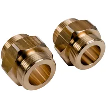 WOLF-Garten Wolf Doppelnippel G 1 1/4'' - G 1 1/4'' Satz a 2 Stück
